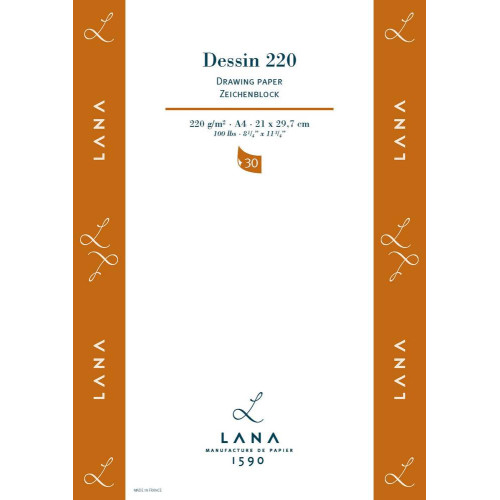 Альбом для рисования Lana Dessin 150 г/м, А5, 50 листов