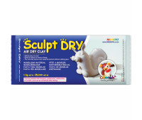 Маса для моделювання, біла, самозастигаюча, 1кг., ''Sculpt Dry'', MUNGYO (MW1000)