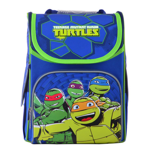 Рюкзак школьный каркасный 1 Вересня H-11 Turtles, 33.5*26*13.5