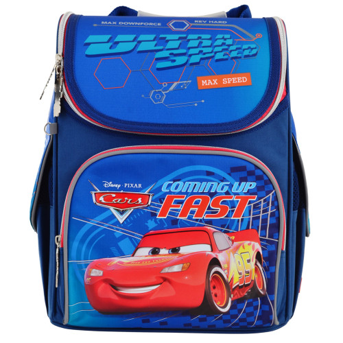 Рюкзак шкільний каркасний 1 Вересня H-11 "Cars"