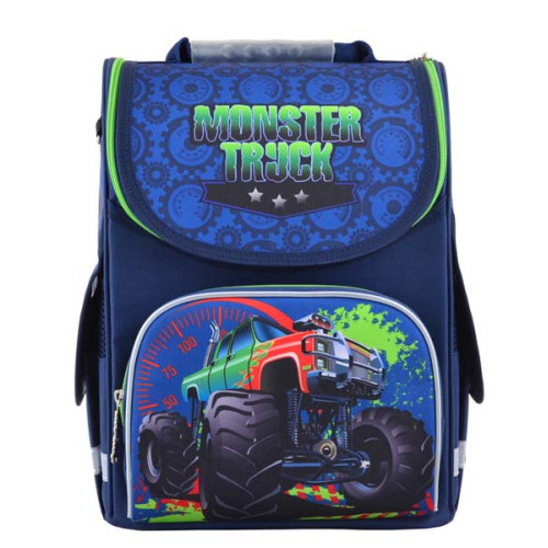 Рюкзак школьный каркасный Smart PG-11 Monster truck