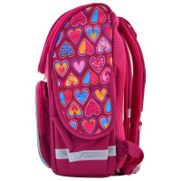Рюкзак шкільний каркасний Smart PG-11 Hearts Style