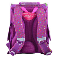 Рюкзак школьный каркасный Smart PG-11 Hearts pink