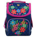 Рюкзак школьный каркасный Smart PG-11 Flowers blue