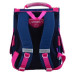 Рюкзак школьный каркасный Smart PG-11 Flowers blue