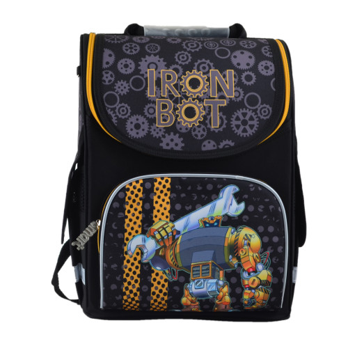 Рюкзак школьный каркасный Smart PG-11 Iron bot