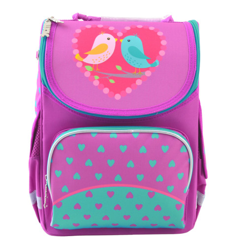 Рюкзак школьный каркасный Smart PG-11 Birdies