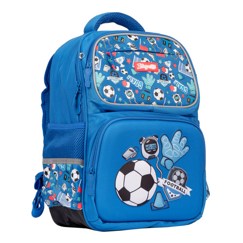 Рюкзак школьный 1 Вересня S-105 Football, синий
