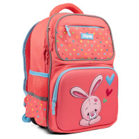 Рюкзак школьный 1 Вересня S-105 Pretty, коралловый