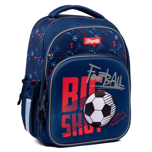 Рюкзак школьный 1 Вересня S-106 Football, синий