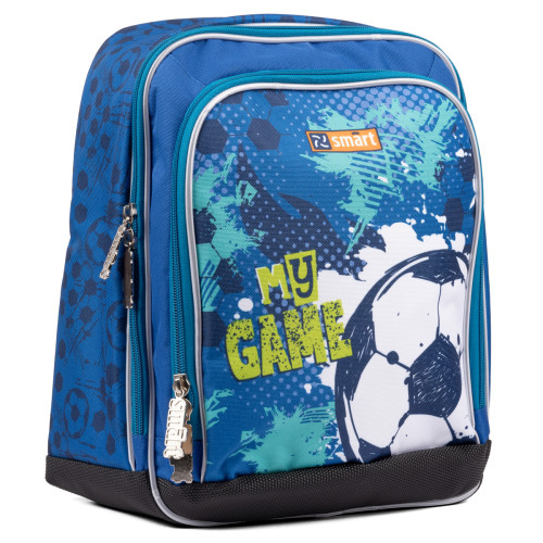 Рюкзак шкільний SMART H-55 My Game, синій
