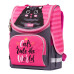 Рюкзак школьный каркасный Smart PG-11 Cat rules, розовый/серый