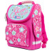 Рюкзак шкільний каркасний Smart PG-11 Shine Bright, розовый/бирюзовый