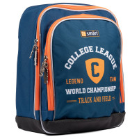 Рюкзак шкільний SMART H-55 College league синий