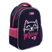 Рюкзак школьный каркасный Smart SM-02 I love kitty
