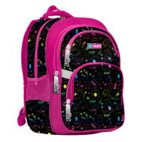 Рюкзак шкільний каркасний Smart SM-07 I love kitty