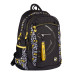 Рюкзак школьный YES T-121 Smiley World.Black&Yellow