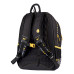 Рюкзак школьный YES T-121 Smiley World.Black&Yellow
