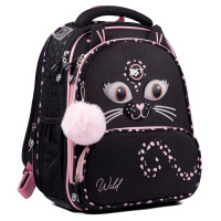 Рюкзак шкільний каркасний YES S-30 JUNO ULTRA Premium Wild kitty