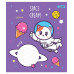 А5/12 кос. 1В Space friends, зошит учнів.