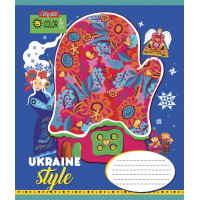А5/12 лін. 1В Ukraine style, зошит учнів.