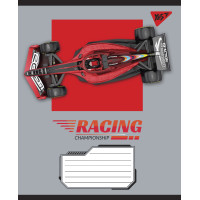 Тетрадь в клетку 18 листов, А5 YES Racing championship ученическая