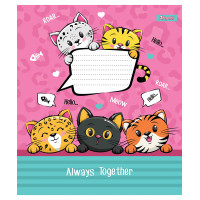 А5/12 кл. 1В Cute kittens, зошит учнів.