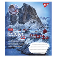 Тетрадь в линию 24 листа, А5 YES Northern travel ученическая