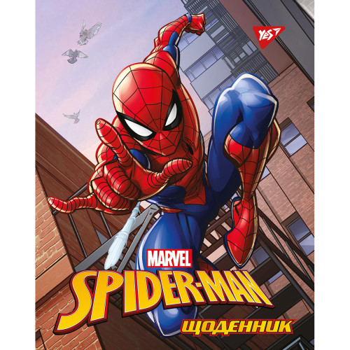 Щоденник шкільний інтегральний (укр.) Spider-man, ТМ YES