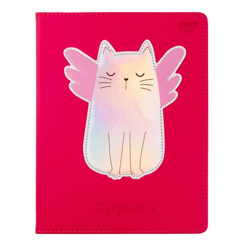 Дневник школьный YES PU жесткий Cat. Angelcat