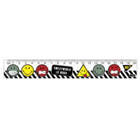 Линейка YES 20 см Smiley World мальчик