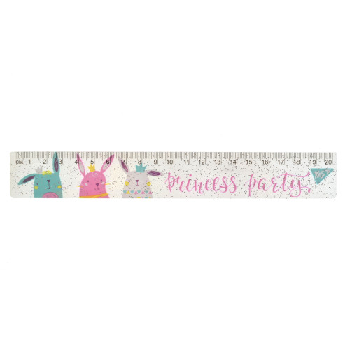 Линейка YES 20 см Princess party