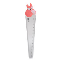 Линейка YES 12 см Smart fox
