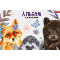 Альбом для малювання 1 Вересня А4 20л/100 скоба, з перфорацією (д)