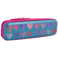 Пенал металевий 1Вересня MP-01 Colorful heart