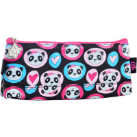 Пенал школьный мягкий YES Lovely panda, 20*8*3