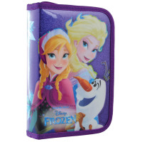 Пенал школьный твердый 1Вересня одинарный с двумя клапанами HP 04 Frozen
