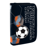 Пенал школьный твердый YES одинарный без клапана HP 02 Football