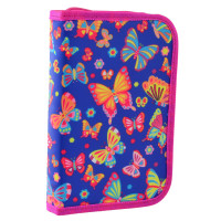 Пенал твердий SMART одинарний з клапаном HP-03 Butterfly dance