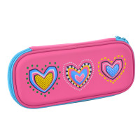 Пенал твердий 1 Вересня 3D Lovely heart, 22.5*10*5
