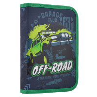 Пенал твердий одинарний без клапана Off-road, 20.5*14*3.2