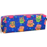 Пенал школьный мягкий YES Owls, 20*6.3*4.8