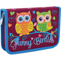 Пенал твердий YES  одинарний з клапаном HP-03 Funny Birdies