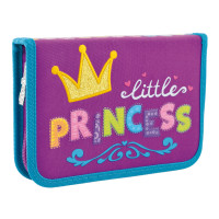 Пенал школьный твердый 1Вересня одинарный без клапана HP 02 Little Princess