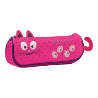 Пенал школьный мягкий YES TP 03 Stylish kitties, сиреневый