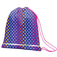 Сумка для обуви SMART SB-01 Rainbow hearts