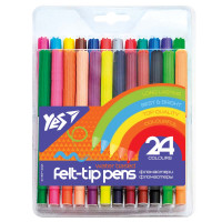 Фломастеры детские YES 24 цвета Erudite