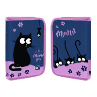 Пенал твердий YES одинарний з клапаном HP-03 Cats