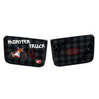 Пенал школьный твердый YES одинарный с клапаном HP 03 Trucks 4x4