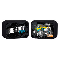 Пенал школьный твердый SMART двойной HP 01 Monster Truck
